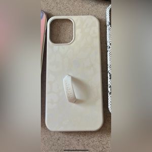 Loopy cases iPhone 12/13 pro max in white leopard